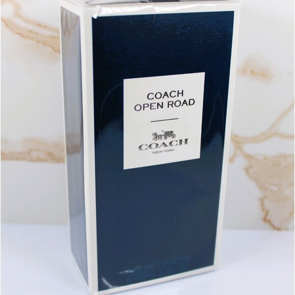 COACH Coach Open Road Men's EDT 3.3 fl oz/100ml Full Sized SEALED & BNIB - Picture 2 of 6